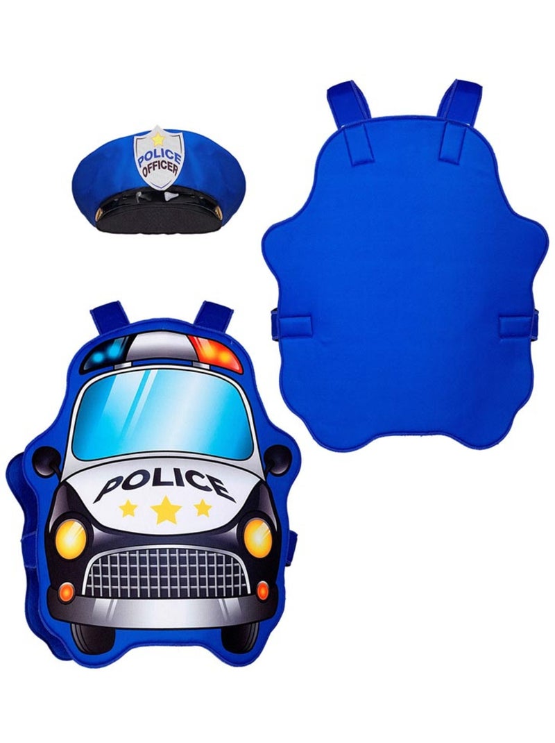 Fantasia de carro de polícia com chapéu Multicolorido - Kiabi