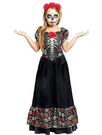 Fantasia de Catrina - Vestido Longo