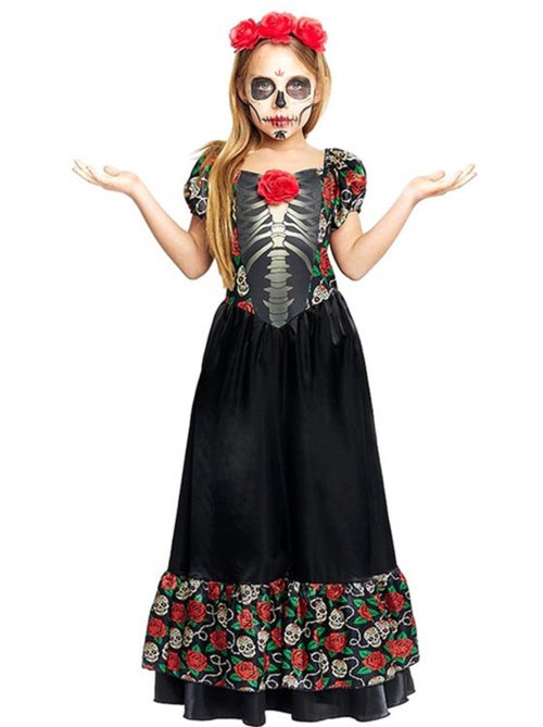 Fantasia de Catrina - Vestido Longo - Kiabi