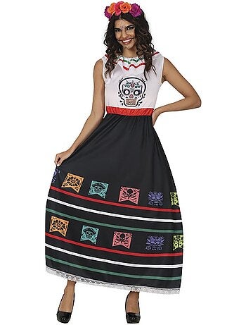 Fantasia de caveira da Catrina