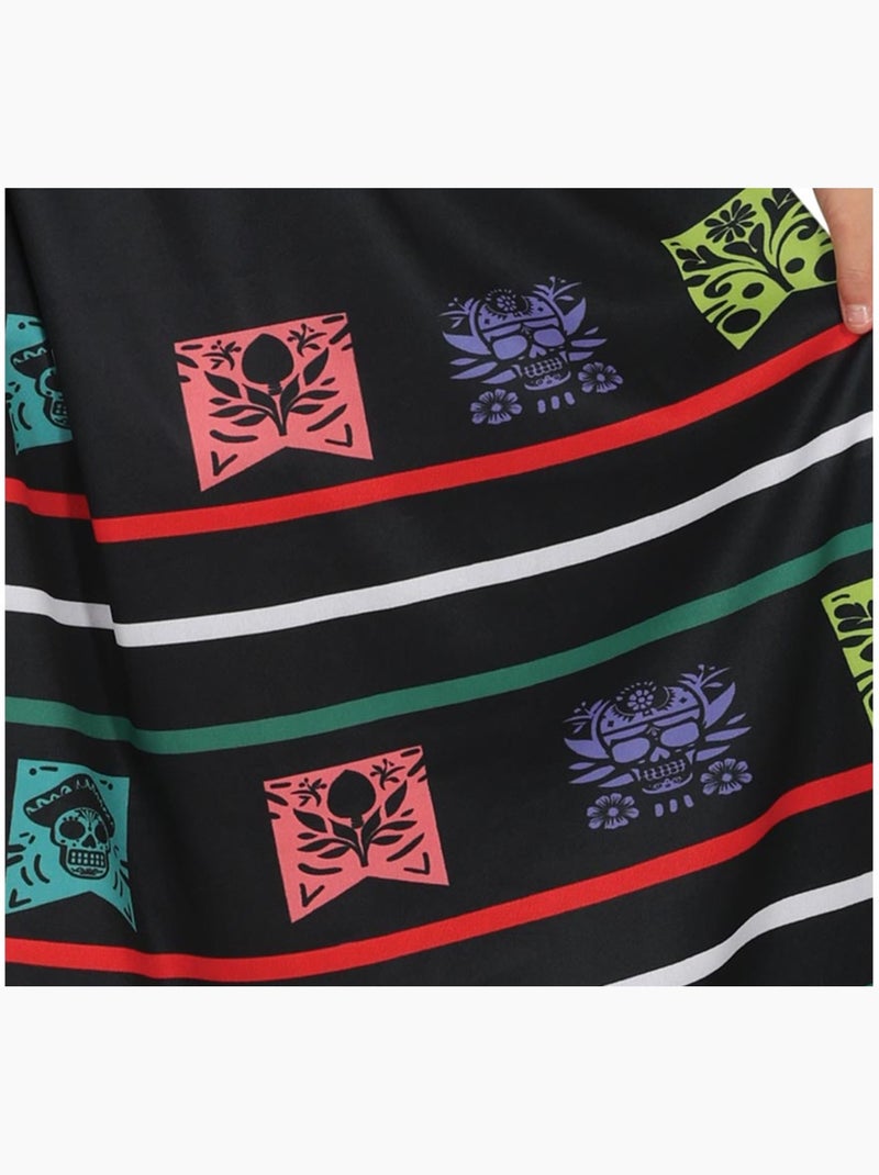 Fantasia de caveira da Catrina Multicolorido - Kiabi