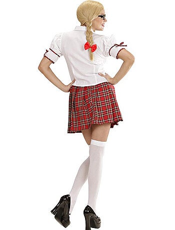 Fantasia de colegial com gravata