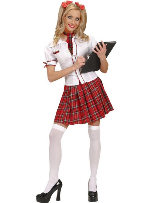 Fantasia de colegial com gravata - Kiabi