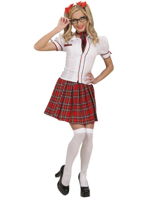 Fantasia de colegial com gravata - Kiabi
