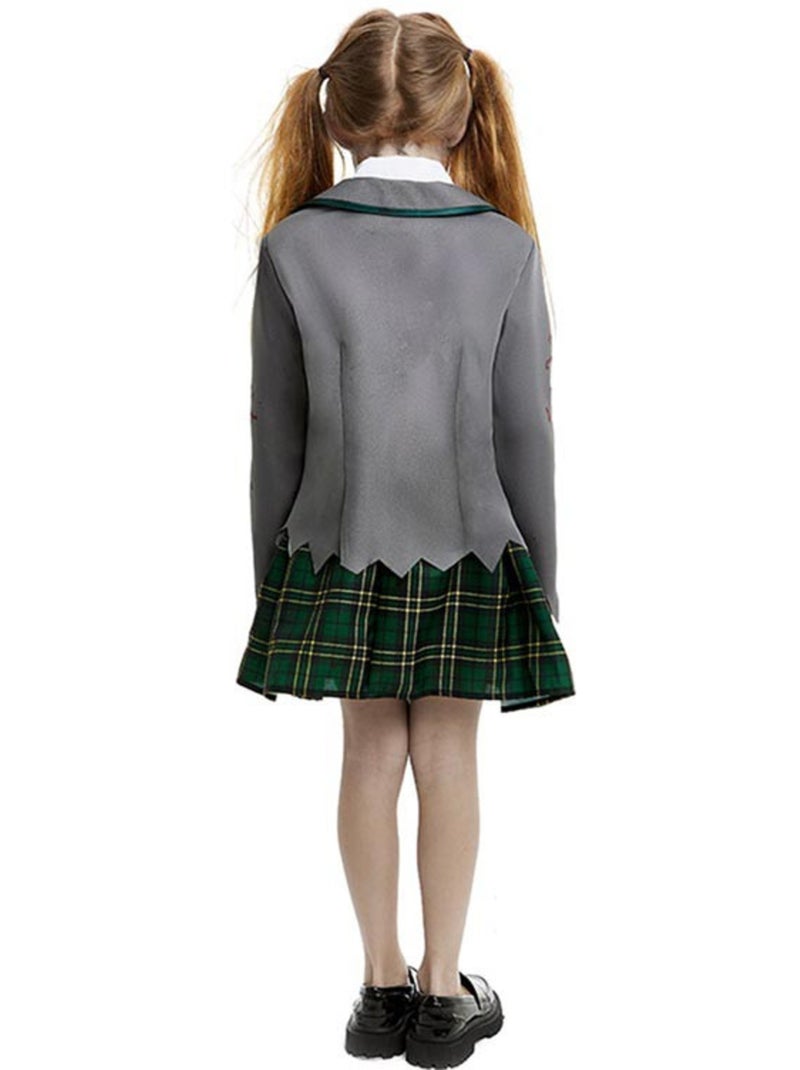 Fantasia de colegial zumbi com jaqueta. Multicolorido - Kiabi