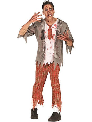 Fantasia de colegial zumbi