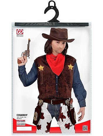 Fantasia de cowboy com bandana