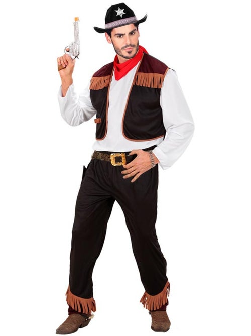 Fantasia de cowboy com colete - Kiabi