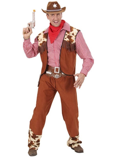 Fantasia de cowboy xadrez - Kiabi