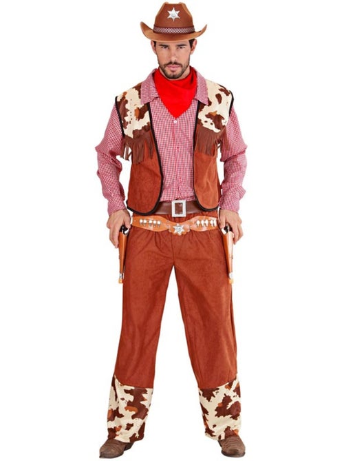 Fantasia de cowboy xadrez - Kiabi