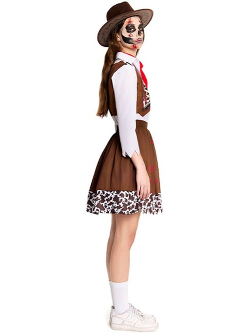 Fantasia de Cowgirl Zumbi - Kiabi