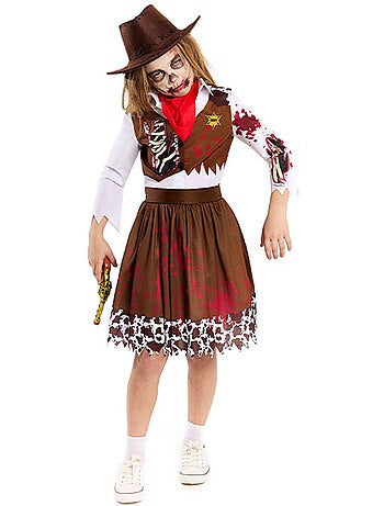 Fantasia de Cowgirl Zumbi