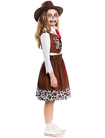 Fantasia de Cowgirl Zumbi