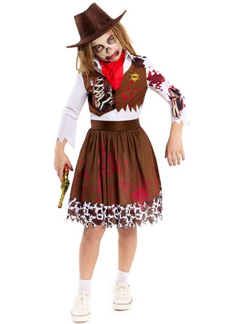 Fantasia de Cowgirl Zumbi - Kiabi