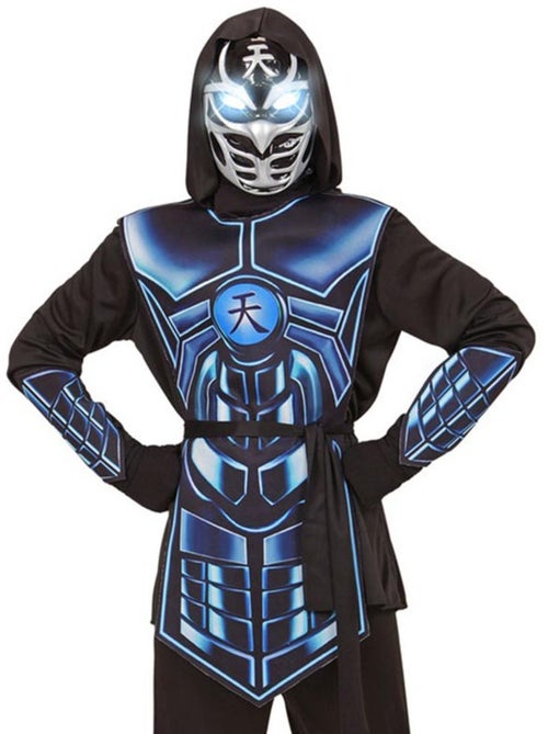 Fantasia de Cyber Ninja Luminosa e Sonora - Kiabi