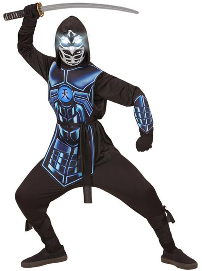 Fantasia de Cyber Ninja Luminosa e Sonora Multicolorido - Kiabi