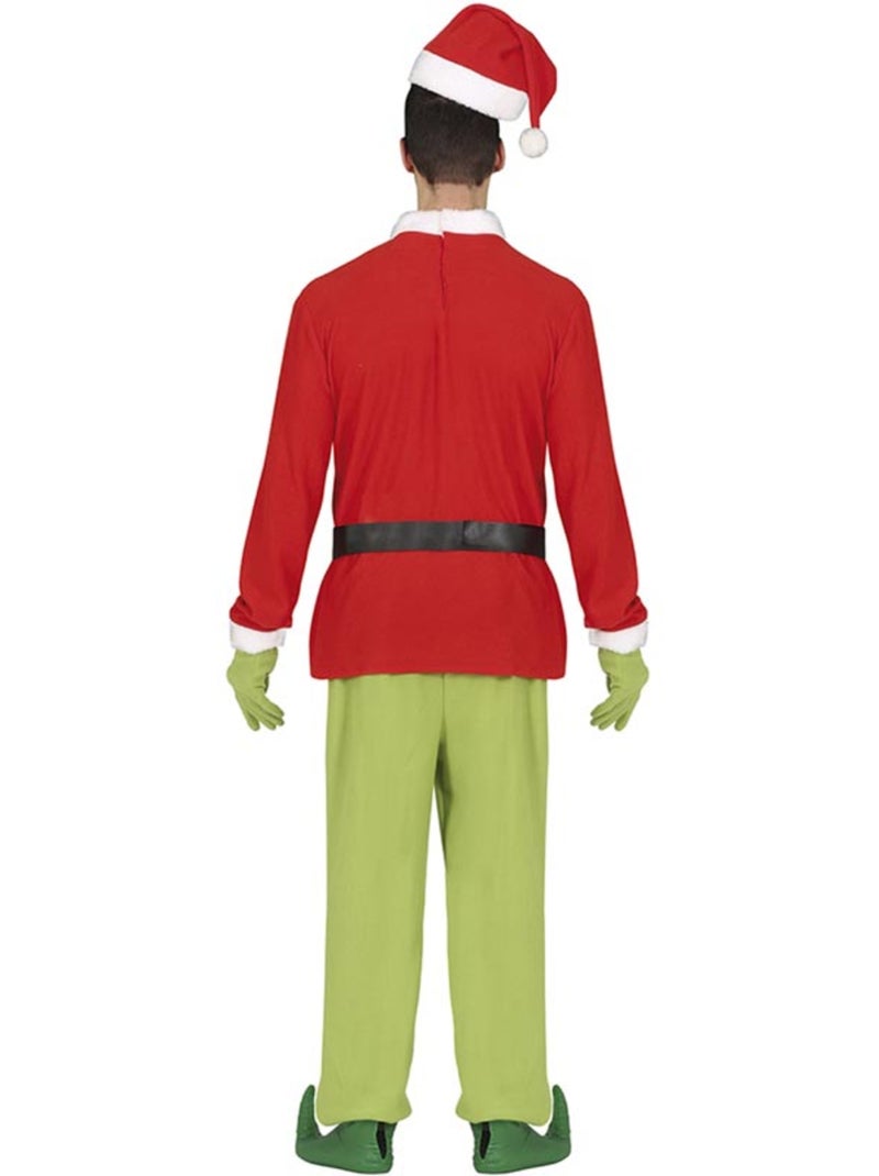 Fantasia de Elfo de Natal Rabugento Multicolorido - Kiabi