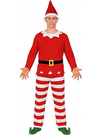 Fantasia de elfo na prateleira de Natal