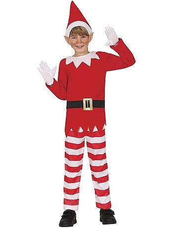 Fantasia de elfo na prateleira de Natal