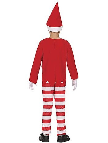 Fantasia de elfo na prateleira de Natal