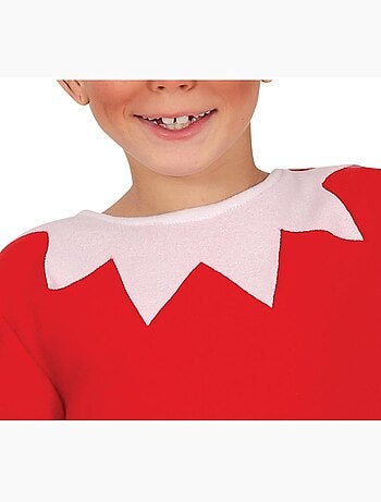 Fantasia de elfo na prateleira de Natal