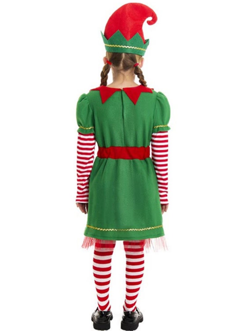 Fantasia de Elfo Polar em Vestido Multicolorido - Kiabi