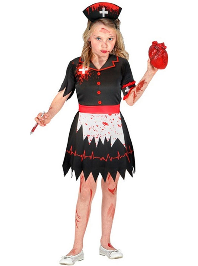 Fantasia de Enfermeira Zumbi Multicolorido - Kiabi