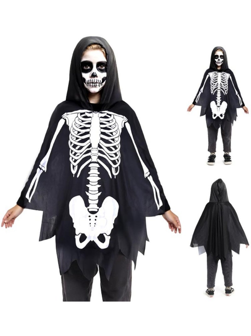 Fantasia de Esqueleto ou Poncho Multicolorido - Kiabi