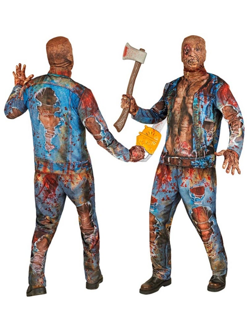 Fantasia de Expresso Zumbi Multicolorido - Kiabi