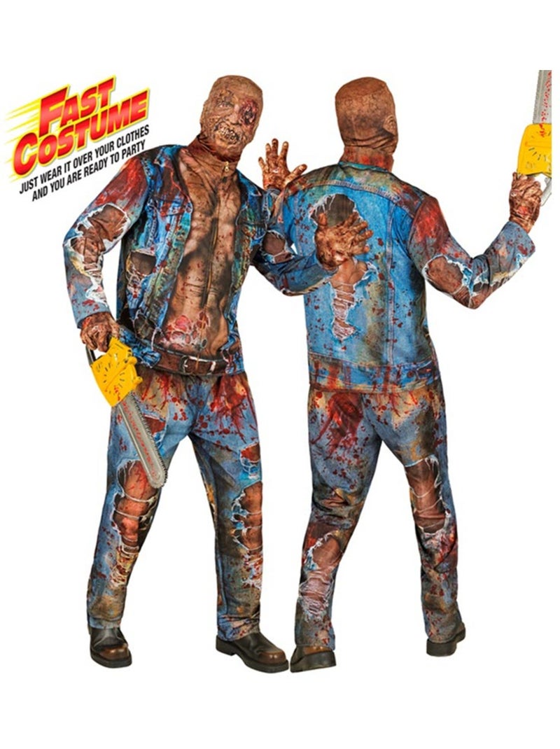 Fantasia de Expresso Zumbi Multicolorido - Kiabi