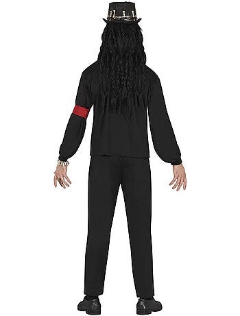 Fantasia de Feiticeiro Voodoo com Caveira