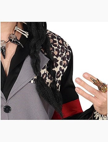 Fantasia de Feiticeiro Voodoo com Caveira
