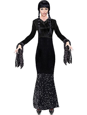Fantasia de Garota Sinistra com Glitter