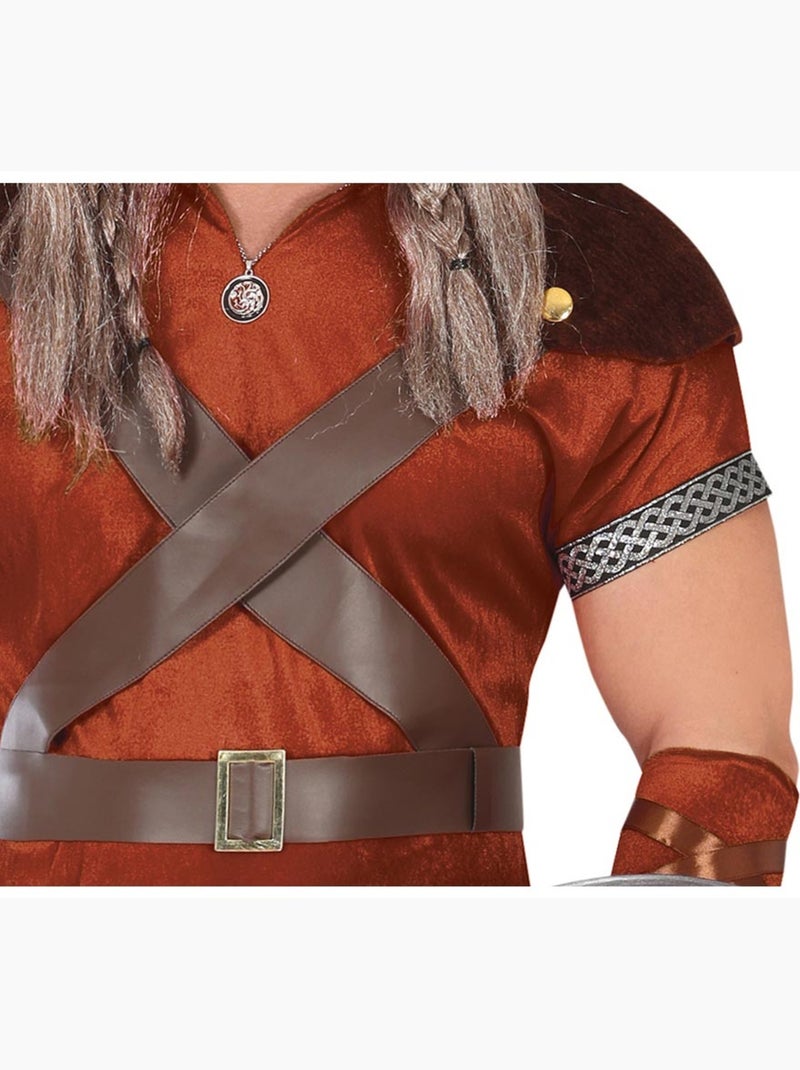 Fantasia de Guerreiro Viking Nórdico Multicolorido - Kiabi