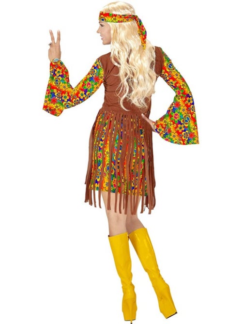 Fantasia de Hippie com Franjas Longas - Kiabi