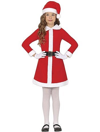 Fantasia de Mamãe Noel com cinto