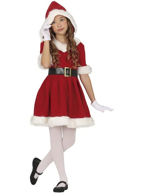 Fantasia de Mamãe Noel com vestido com capuz - Kiabi