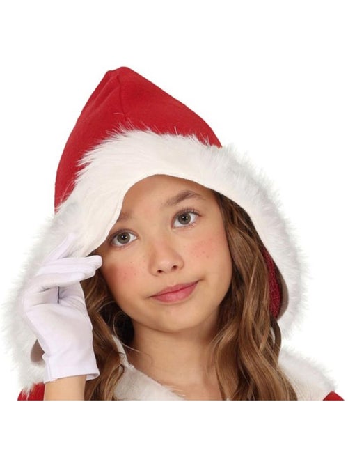 Fantasia de Mamãe Noel com vestido com capuz - Kiabi