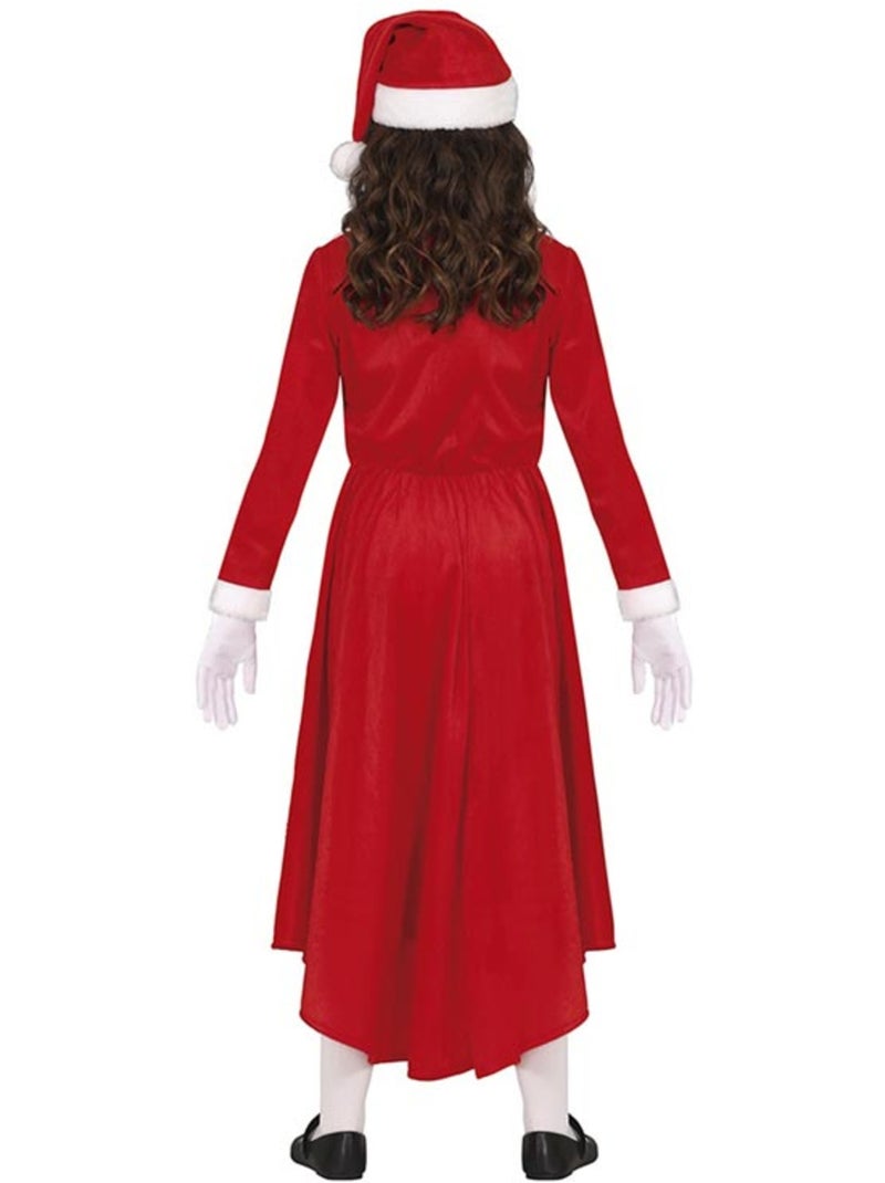 Fantasia de Mamãe Noel com vestido longo Multicolorido - Kiabi