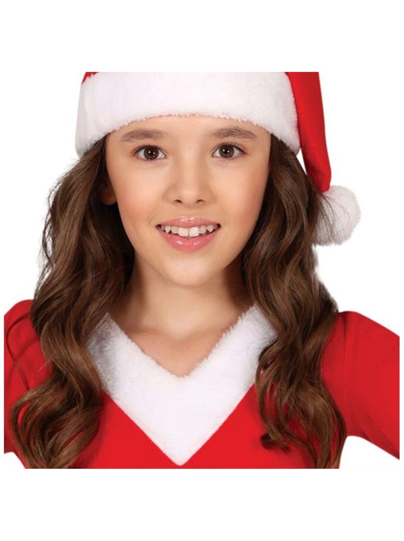 Fantasia de Mamãe Noel com vestido longo Multicolorido - Kiabi