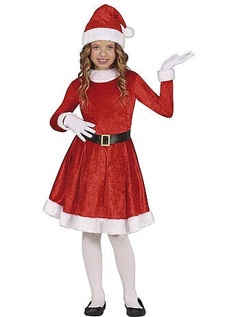 Fantasia de Mamãe Noel para o inverno