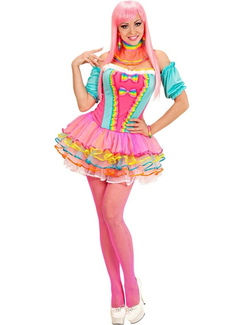 Fantasia de menina arco-íris Multicolorido - Kiabi