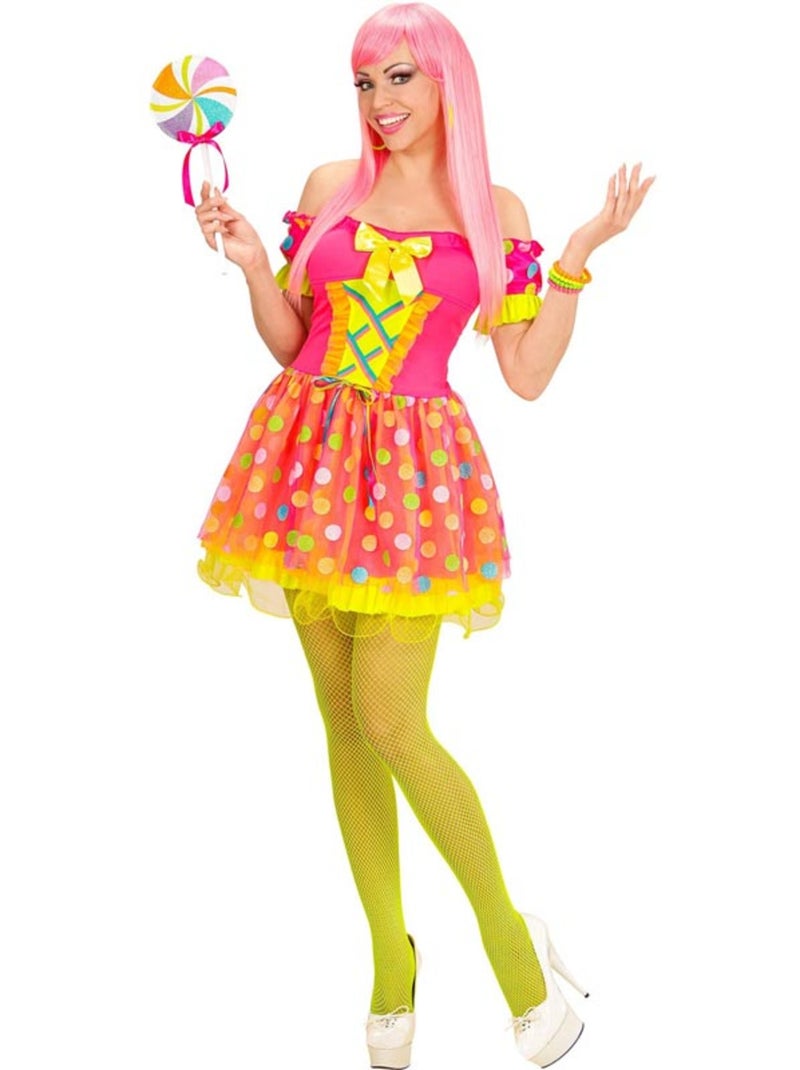 Fantasia de Menina Doce Multicolorido - Kiabi