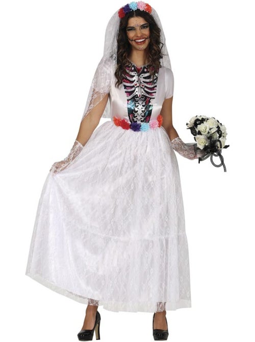 Fantasia de Noiva Catrina - Kiabi