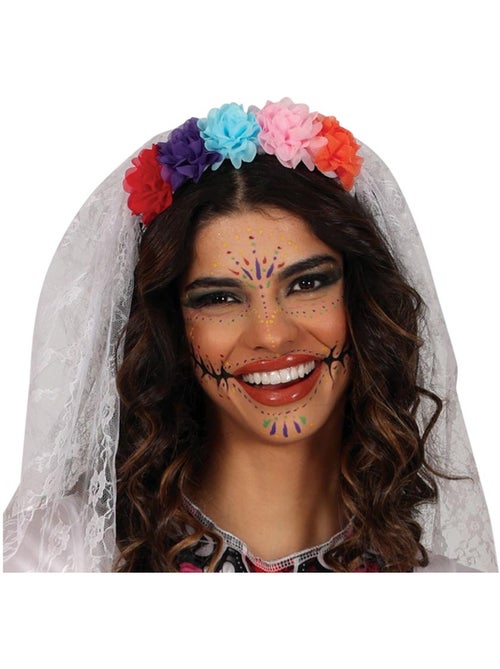 Fantasia de Noiva Catrina - Kiabi