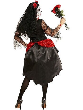 Fantasia de Noiva Esqueleto Catrina
