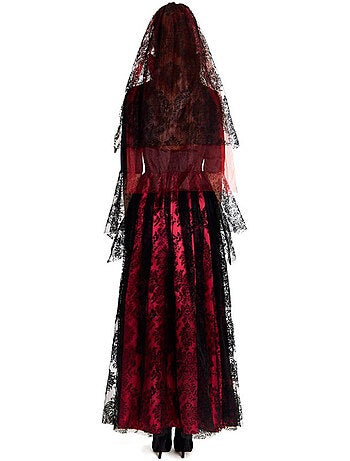 Fantasia de Noiva Vampira Gótica