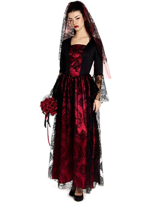 Fantasia de Noiva Vampira Gótica - Kiabi