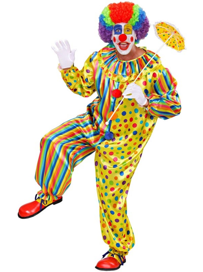 Fantasia de Palhaço de Bolinhas Multicolorido - Kiabi