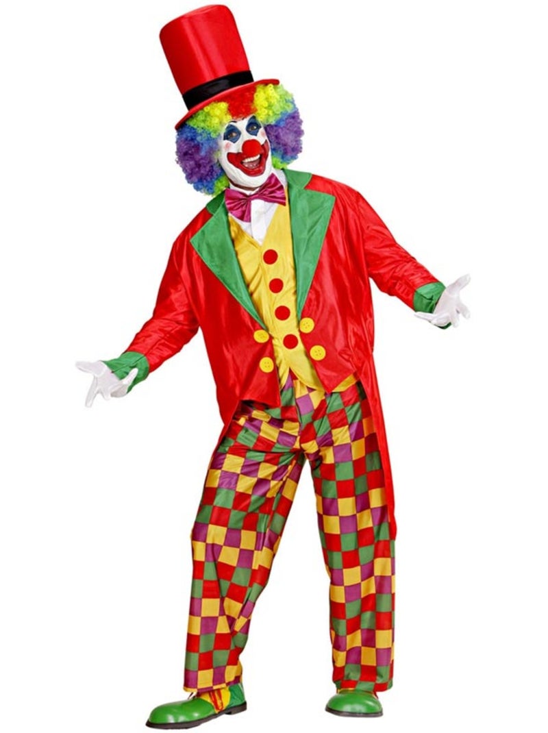 Fantasia de Palhaço Engraçada Multicolorido - Kiabi
